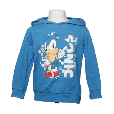 Huvtröja (Blå) från sonic the hedgehog Bomull