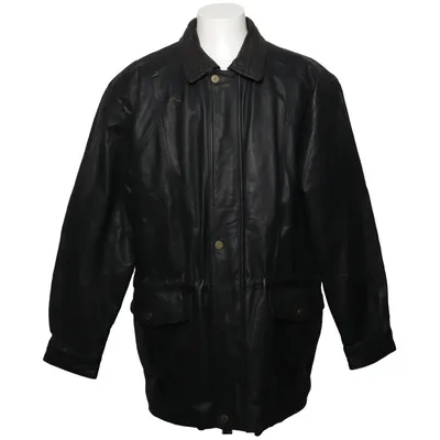 Veste en cuir (Noir) de Molltan Cuir, Polyester