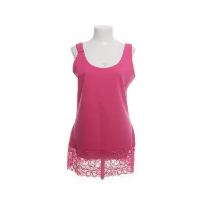 Tank Top (Pink) from Laura Torelli Collection Cotton, Elastane, Polyester