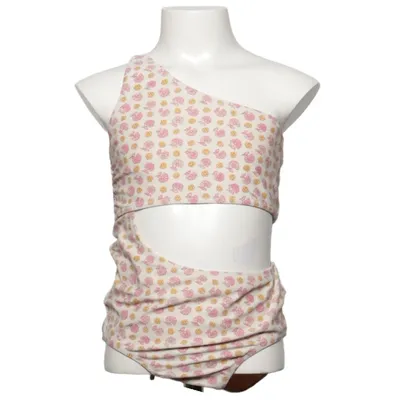Maillot de bain une pièce (Blanc, Rose, Jaune) de Crewcuts Élasthane, Polyamide, Polyester