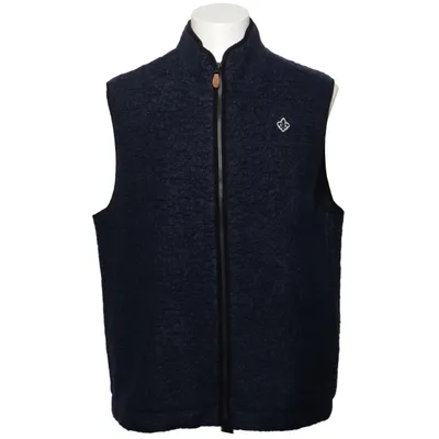 Ytterväst (Blå) från Morris Tailoring Bomull, Polyester, Ull