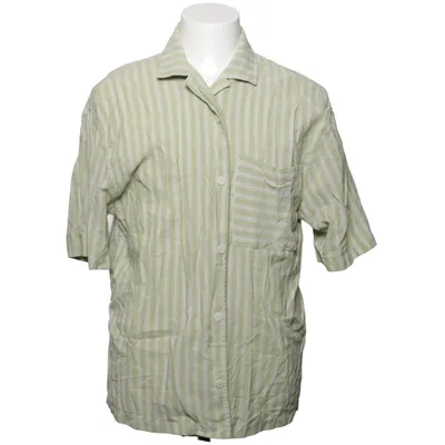 Korte mouwen shirt (Groen, Wit) van Pull & Bear Katoen, Polyester
