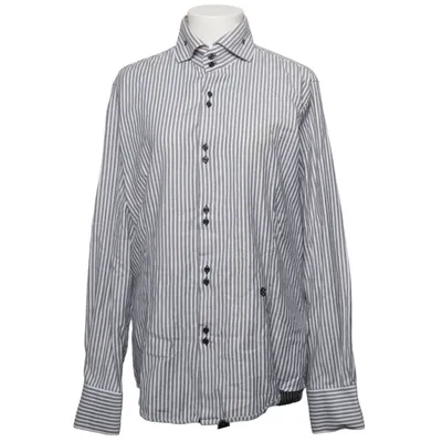 Chemise (Gris, Blanc) de Naracamicie Coton, Élasthane
