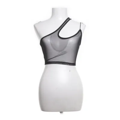 Crop top (Zwart) van Shein Polyester, Elastaan