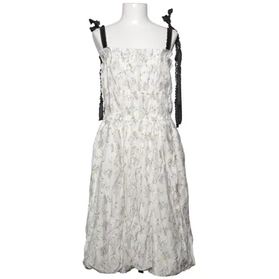 Kleid (Weiß, Mehrfarbig) von H&M x Brock Collection Lyocell, Polyester