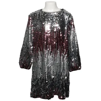 Cocktail dress (Silver, Pink, Multicolored) from Rikiki Polyester