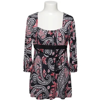 Blouse (Zwart, Rood, Wit) van Miss Ewing Elastaan, Polyester
