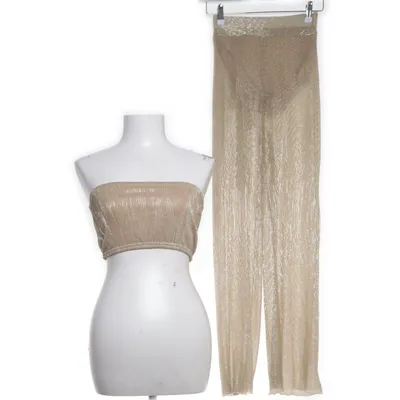 Set (Goud) van Boohoo Elastaan, Polyester