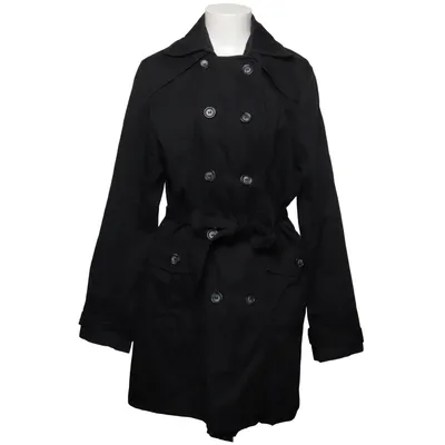 Trench coat (Black) from Havana Cotton, Polyester
