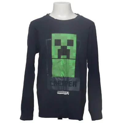 T-shirt à manches longues (Bleu) de Mojang Coton