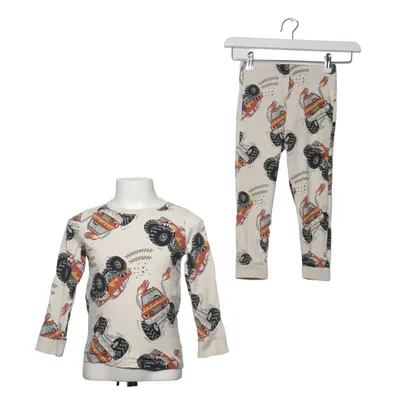 Pyjamas (Beige, Flerfärgad) från Lindex Bomull