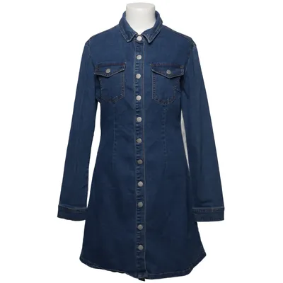 Jeansklänning (Blå) från Missguided Tall Bomull, Elastan, Polyester
