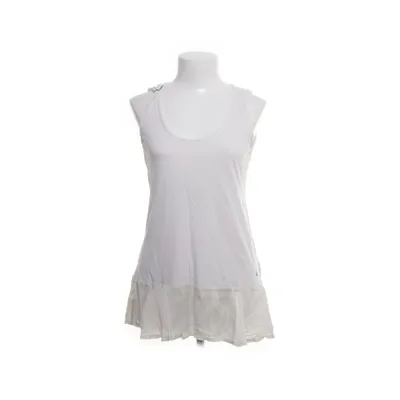 Tanktop  (Hvid) fra Grace Bomuld, Elastan, Silke