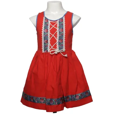 Dirndl (Rouge, Bleu, Multicolore) de Hans och Greta Coton