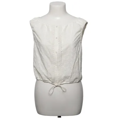 Top (Weiß) von Sézane Bio-Baumwolle, Polyester