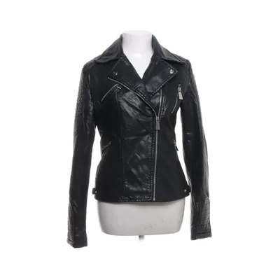 Bikerjack (Zwart) van Flamant Rose Collection Polyester, Polyurethaan