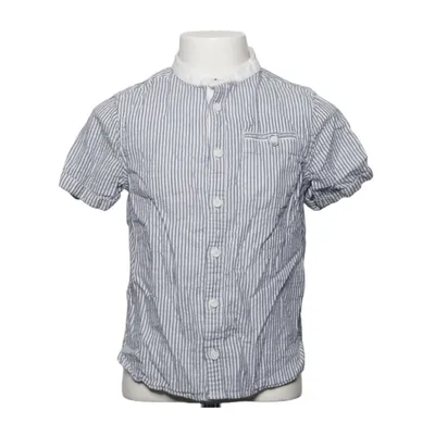 Korte mouwen shirt (Blauw, Wit) van Orchestra Katoen, Linnen
