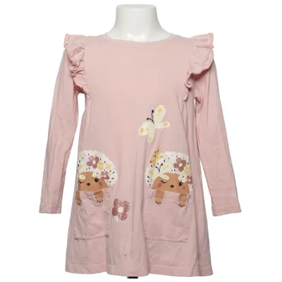 Dress (Pink, Multicolored) from Lindex Kids Cotton