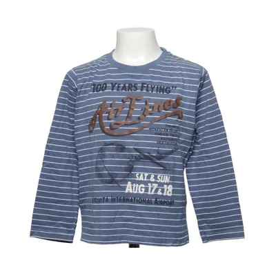 T-shirt à manches longues (Bleu, Blanc) de Mayoral Coton