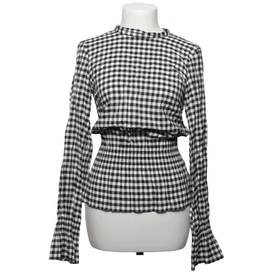 Blouse (Zwart) van H&M Modern Classic Polyamide, Viscose, Elastaan