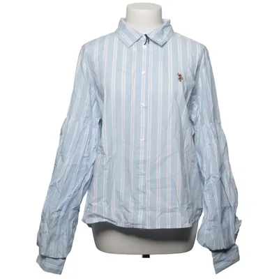 Skjorta (Blå, Vit) från U.S. Polo Assn. Bomull