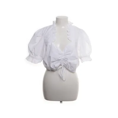 Dirndl blouse (Wit) van Nockstein Trachten Katoen, Polyester