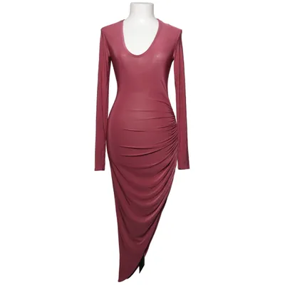 Maxikjole (Pink) fra Rebecca Stella Elastan, Polyester