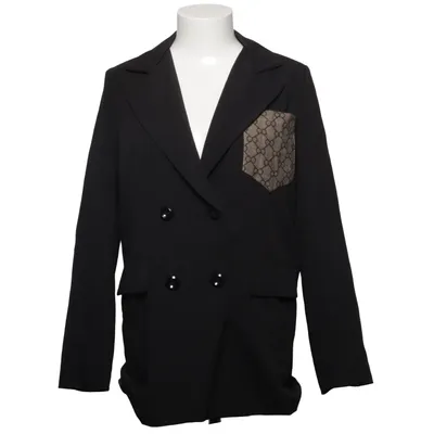 Blazer (Gray) from F. Fashion Elastane, Polyester