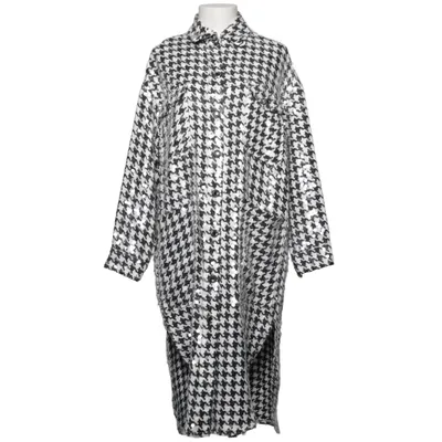 Frakke (Sort, Hvid) fra Zara Polyester