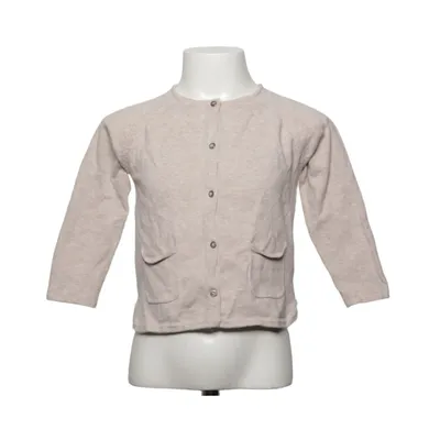 Cardigan (Beige) from Zara Knitwear Cotton, Polyamide