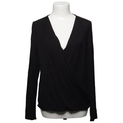 Blouse portefeuille (Noir) de Apart Élasthane, Viscose