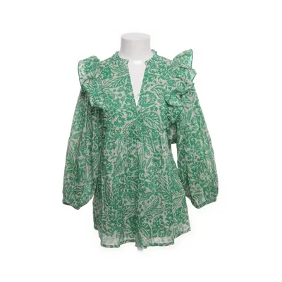 Blouse (Groen, Wit) van Indiska Katoen