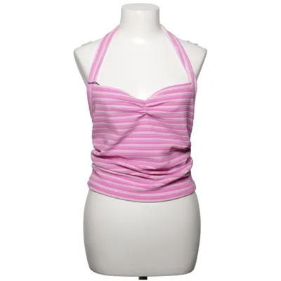 Halternecktopp (Rosa, Flerfärgad) från Musier Elastan, Polyester