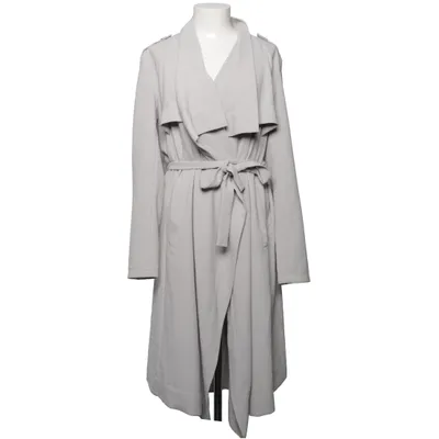 Trenchcoat (Grå) från Object Polyester