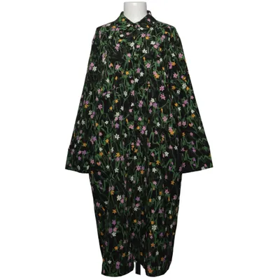 Skjortklänning (Svart, Flerfärgad) från Stine Goya Elastan, Återvunnen polyester
