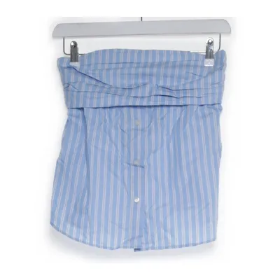 Tube top (Blauw, Meerkleurig) van Zara Katoen