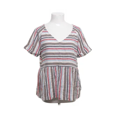 Top péplum (Blanc, Multicolore) de Trend One Young Viscose, Coton