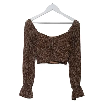 Blus (Brun, Svart, Flerfärgad) från Pamela x NA-KD Polyester