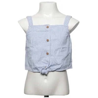 Crop top (Blue, White) from H&M Cotton