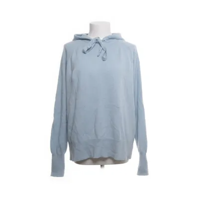 Capuchon sweater (Blauw) van Soft Goat Kasjmier
