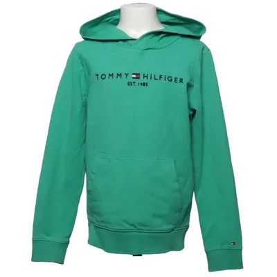 Huvtröja (Grön) från Tommy Hilfiger Bomull
