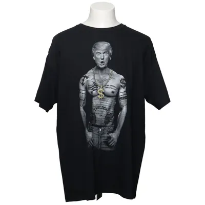 T-shirt (Zwart) van Fruit of the Loom Katoen