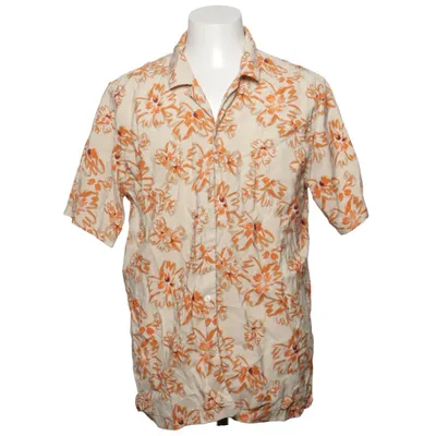 Short sleeve shirt (Beige, Orange) from Shiwi Polyester, Viscose