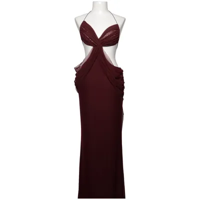 Halternek jurk (Rood) van Jaded London Elastaan, Polyester
