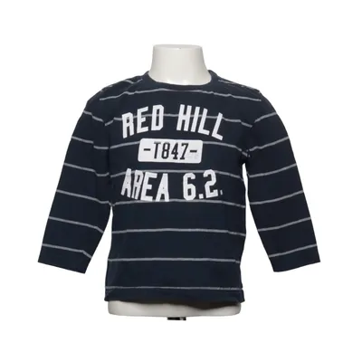 Long sleeve T-shirt (Blue, White) from Dopo Dopo Boys Cotton