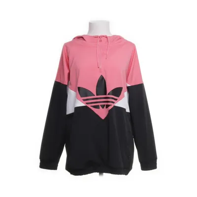Träningsjacka (Rosa, Svart) från Adidas Elastan, Polyester