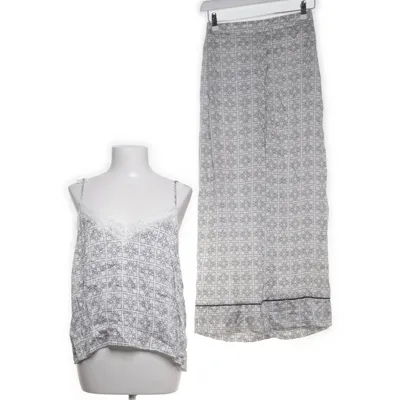 Pyjamasz (Hvid, Sort, Flerfarvet) fra By Malina Viscose
