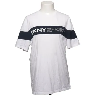 T-shirt (Hvid, Sort) fra DKNY Sport Bomuld, Polyester