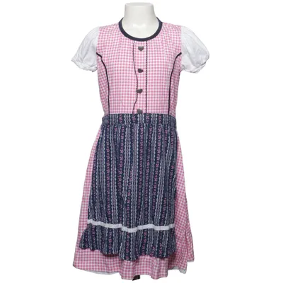 Dirndl (Rosa, Blå, Vit) från NKD Bomull, Elastan