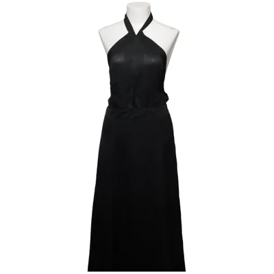 Robe dos-nu (Noir) de Hugo Boss Acétate, Viscose